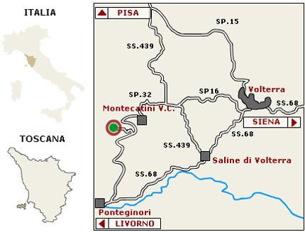 Come raggiungere il Relais Poggio del Melograno